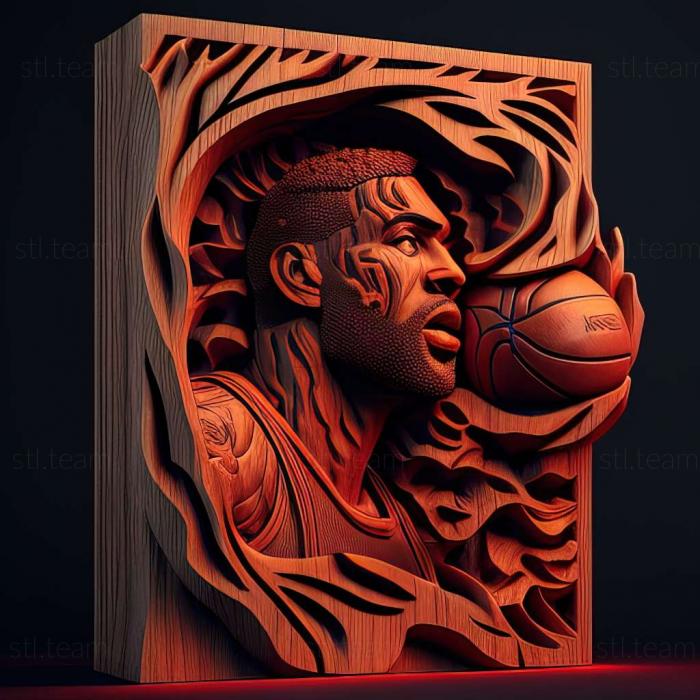 3D модель Игра НБА 2К21 (STL)